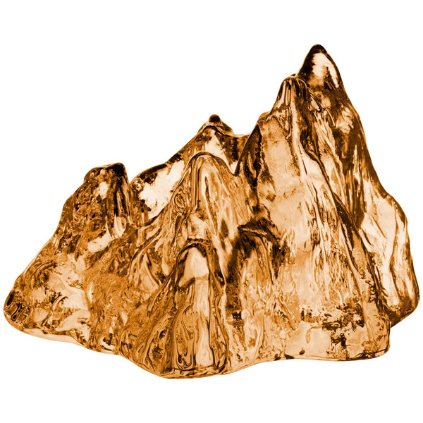 The Rock votive bronze 91mm Kosta Boda